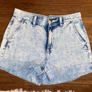American Eagle, Acid Wash Mom Shorts, Size 4